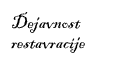Dejavnot restavracije